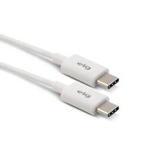 Cabo USB-C - 1 metro - Branco - ELG TC2TC Cabo USB-C - 1 metro - Branco - ELG TC2TC