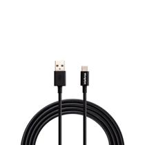 Cabo USB-C 1,2m PVC Preto Intelbras EUAC 12PP