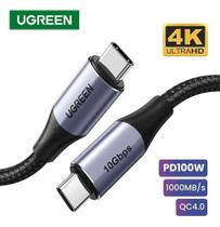 Cabo Usb C 3.2 Gen2 10gbps 250w Ugreen Cabo Usb C 3.2 Gen2 10gbps 250w Ugreen