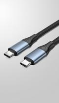 Cabo USB-C 4.0 240W 40Gbps 1 Metro Preto Cabo USB-C 4.0 240W 40Gbps 1 Metro Preto