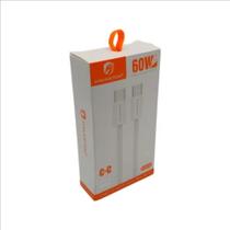 Cabo Usb-c 60w Compatível Para iPhone 15 -2 Metros - iPhone/iPad/macbook modelo-sjx35