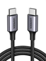 Cabo Usb C 60W Tipo C 1 Metro Carregamento Rápido S22 S21