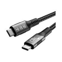 Cabo USB C 8K 40Gbps 240W PD3.1 QC4.0 USB 4 Tipo C Macho Para Fêmea Extensão Para MacBook Samsung