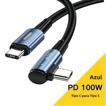 Cabo USB-C 90 Graus com Carregamento Rápido 100W para iPad e Macbook Pro