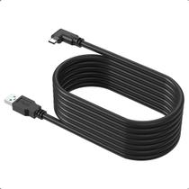 Cabo Usb C / A 3.2 90 Smartphone Turbo Vídeo áudio Dados 5m