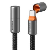 Cabo USB-C Carregamento Rápido 240W 480Mbps Hagibis 2 Metros