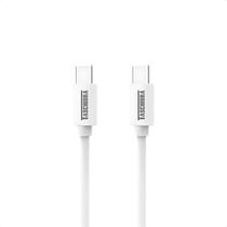 Cabo USB-C de 1m 3A Tipo C Carregamento Rápido Branco Cabo USB-C de 1m 3A Tipo C Carregamento Rápido Branco