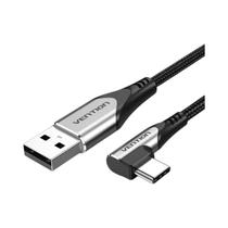 Cabo USB C De 90 Graus Carregador Rápido Cabo De Dados Para Samsung Xiaomi Huawei Vention 3A Tipo C