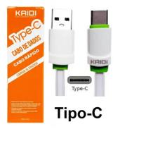 Cabo Usb C De Dados Carga Tipo C Reforçado Rápido Turbo Kaid