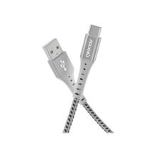 Cabo USB-C em Nylon Trancado Geonav Branco