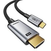 Cabo USB-C HDMI 4K 30Hz 1,8 Metro Thunderbolt 3 HDMI 4K (J020) Cabo USB-C HDMI 4K 30Hz 1,8 Metro Thunderbolt 3 HDMI 4K (J020)