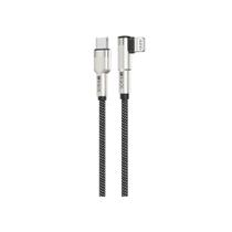 Cabo Usb-c Hrebos Cb-378c 100w Nylon Metal Arch 1m Preto