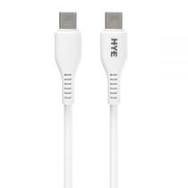 Cabo USB-C Hye HYE30CC 1 Metro - Branco