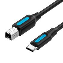 Cabo USB C Impressora USB B 2.0 Macbook Pc Dell 1,5m Vention