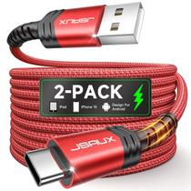 Cabo USB C JSAUX pacote com 2 4,5 m de carregamento rápido para iPhone Samsung