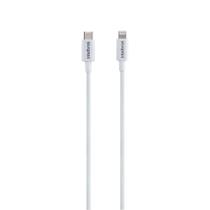 Cabo USB-C Lightning 1,2m PVC Branco EUCL 15NB Intelbras - INTELBRAS Cabo USB-C Lightning 1,2m PVC Branco EUCL 15NB Intelbras - INTELBRAS