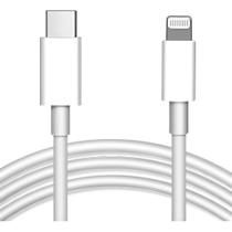 Cabo Usb C Lightning 30w Turbo Compativel Iphone 11 12 13 14 Pro Max Branco Original