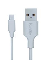 Cabo Usb C Longo 2 Metros Branco Reforçado Kingo (android)