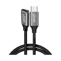 Cabo USB C Masculino Para Feminino De 90 Graus, Carregamento Rápido 5A, 31 PD 100W, Extensão Tipo C