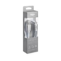 Cabo USB-C Nylon Cinza - 1,5M 480Mbps Compatível com Dispositivos Android Cabo USB-C Nylon Cinza - 1,5M 480Mbps Compatível com Dispositivos Android