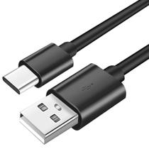 Cabo USB-C Original ZTD Compatível P/ Moto Edge (2022) Edge 30 Carga Rápida 3.0 Preto USBC1MP
