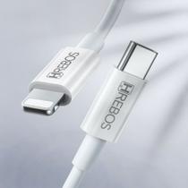 Cabo USB-C P/Lightning 1 Metro Turbo Hrebos HS-276