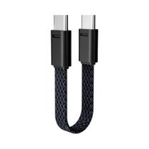 Cabo USB C Para C De 60W, Carregamento Rápido E Transferência De Dados, Cabo Curto Para iPhone 15 16 Cabo USB C Para C De 60W, Carregamento Rápido E Transferência De Dados, Cabo Curto Para iPhone 15 16