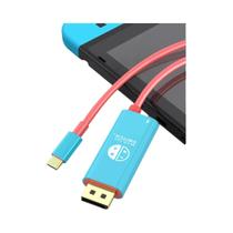 Cabo USB C Para DisplayPort 8K 60Hz 2m Com Carregamento PD 100W Compatível Com Switch OLED Cabo USB C Para DisplayPort 8K 60Hz 2m Com Carregamento PD 100W Compatível Com Switch OLED