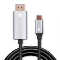 Cabo USB-C para Displayport Macho 4K 60HZ 1,8m 5+