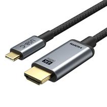 Cabo USB C Para HDMI 4K 60Hz Para Notebook 1,8m CableTime Cabo USB C Para HDMI 4K 60Hz Para Notebook 1,8m CableTime