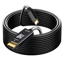 Cabo USB C para HDMI 4K60HZ Thunderbolt 3/4 Galaxy S22 de 15 pés Cabo USB C para HDMI 4K60HZ Thunderbolt 3/4 Galaxy S22 de 15 pés