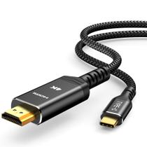 Cabo USB-C para HDMI Highwings 4K @60Hz 1m preto para iPhone
