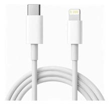 Cabo USB-C para Lightning 1m Carregamento Rápido Premium Branco Cabo USB-C para Lightning 1m Carregamento Rápido Premium Branco
