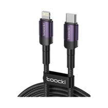 Cabo USB-C para Lightning 20W - Carregamento Rápido para iPhone 15/14/13/12/11 - Toocki