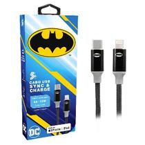 Cabo USB-C para Lightning MFi - 2.0 - 1,5m DC Mobile - Batman 1 UN 5+