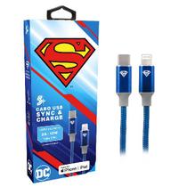 Cabo USB-C para Lightning MFi - 2.0 - 1,5m DC Mobile - Superman 1 UN 5+