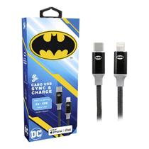 Cabo USB-C Para Lightning MFI Batman Reforçado 5+ 018-0912