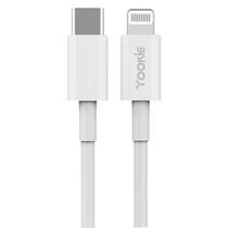 Cabo USB-C para Lightning Yookie CB6 PD (1 Metro) - Branco