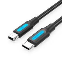Cabo USB C Para Mini USB 2.0 2A Camera Notebook 1,5m Vention