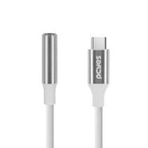 Cabo USB-C para P3 Fêmea - Branco - 15CM - P3UCP-15B Cabo USB-C para P3 Fêmea - Branco - 15CM - P3UCP-15B