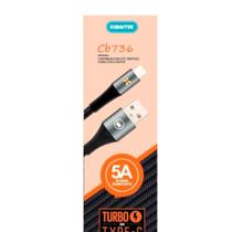 Cabo USB-C para Smartphone - Kimaster 5A
