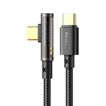Cabo Usb-c Para Tipo-c 90 em L 1m Pd 100W 5a Carga Rápida