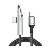 Cabo USB C Para Tipo C De Carregamento Rápido 240W 90 graus Cabo Duplo De Carregamento Rápido Para Cabo USB C Para Tipo C De Carregamento Rápido 240W 90 graus Cabo Duplo De Carregamento Rápido Para
