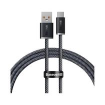 Cabo USB-C para USB-A 100W de Carregamento Rápido - Compatível com Huawei, Samsung e Xiaomi