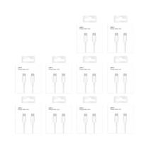 Cabo USB C Para USB C 100W 10 PCS Para iPhone 15 pro Max Huawei Samsung Xiaomi Redmi Cabo De