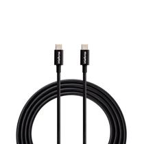 Cabo USB-C para USB-C 1,2m PVC Preto EUCC 12PP - Intelbras