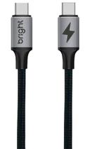 Cabo Usb-C Para Usb-C 3.1 Alta Velocidade Bright Cabo Usb-C Para Usb-C 3.1 Alta Velocidade Bright
