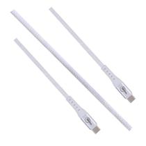 Cabo USB-C para USB-C 3 m, Originais iPlace, Branco Cabo USB-C para USB-C 3 m, Originais iPlace, Branco