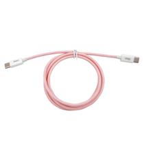 Cabo USB C Para USB C Candy 30w 1 Metro Oex Ce206 Rosa