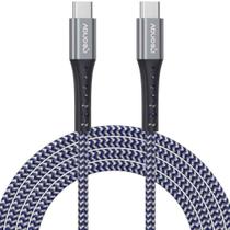 Cabo USB-C Para USB-C Carga Rapida Ate 100w 2m Ucc05k Geonav